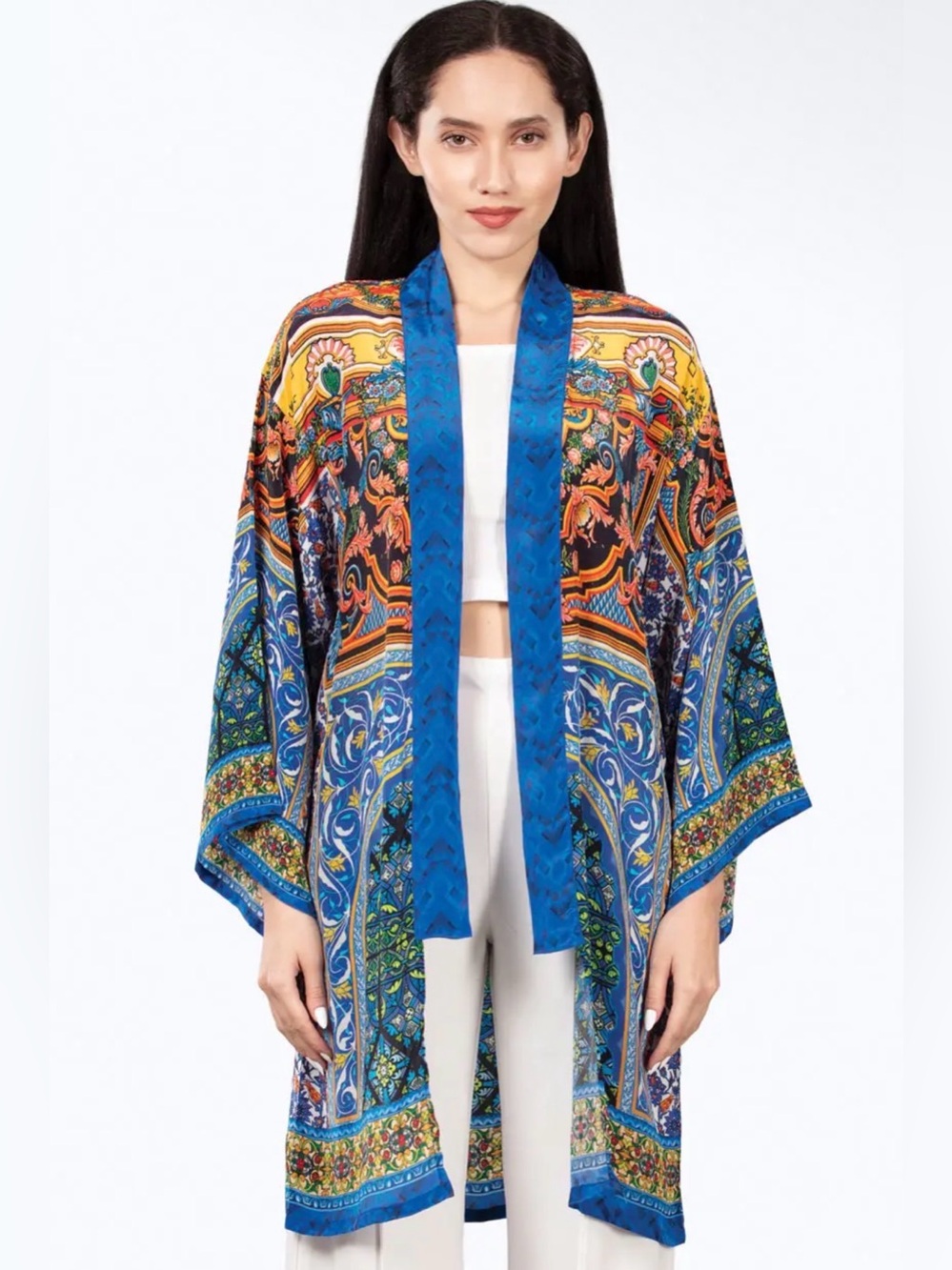 Suma Cupro Kimono Made In India